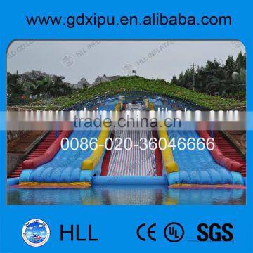 Inflatable outdoor giant water slide for adults