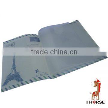 China stationery office plastic file folder sheets