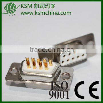 D-SUB connector female for wire db 9 pin