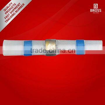 10 Pieces Heat Shrinkable Crimp&Solder Sleeves Butt Connectors for 1,5-2,5 mm Cable Transparent Blue Lenght-39 mm photo-2