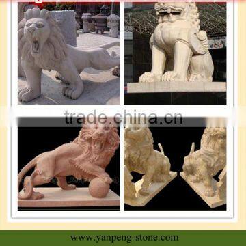 antique marble lion statue for sale