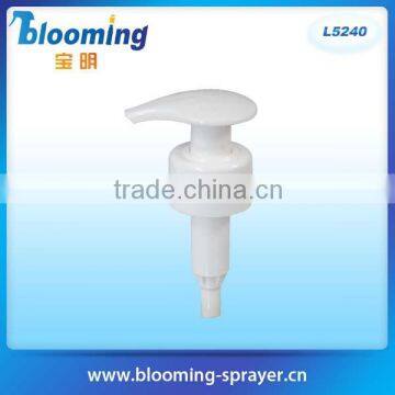 Good designed srew up-down locked lotion pump for packaging