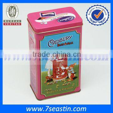 bulk chocolate cookies tin box for retailer