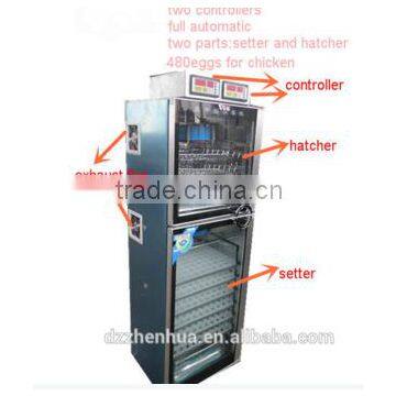 dezhou zhenhua zh-480 egg incubator 480eggs incubator