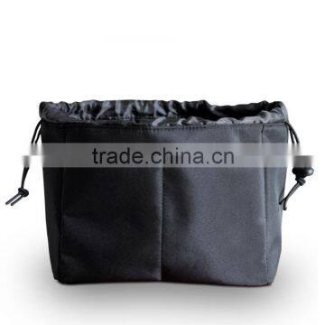 Black Foldable Hanging Travel Toiletry Kit