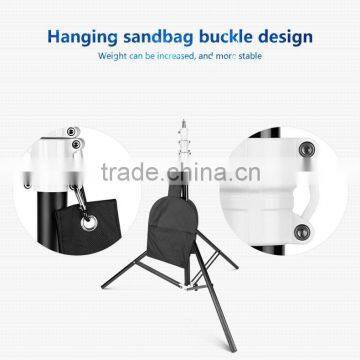 New Released Photographic Equipment HPUSN Photo Studio 2.2m Detachable Axis Light Stands photo-5