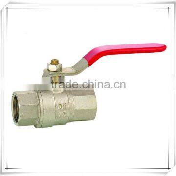 Brass ball valve with lock, water meter lock,1 inch ball valve