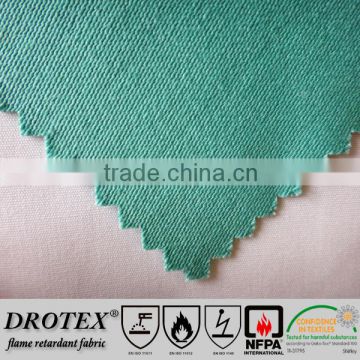 Drotex oil gas field twill weave fr polyester/cotton cloth material fabric