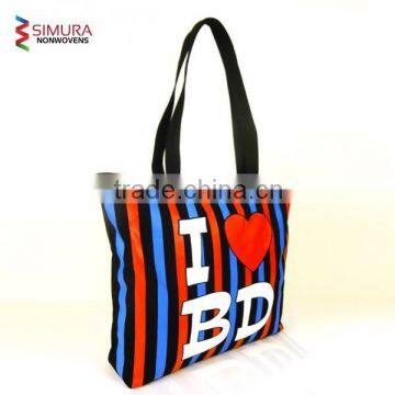 Shopping Bag with 100% Cotton Canvas Fabric