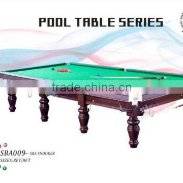 SBA Snooker Billiard Table