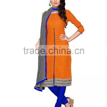 Ethnic Look Indian Fashion Unstitched Salwar Suits