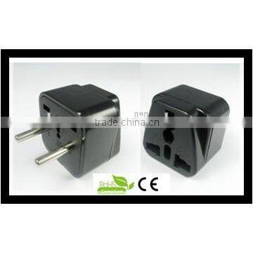Hot sell uk 3 pin to europe 2 pin adaptor plug adapter charger