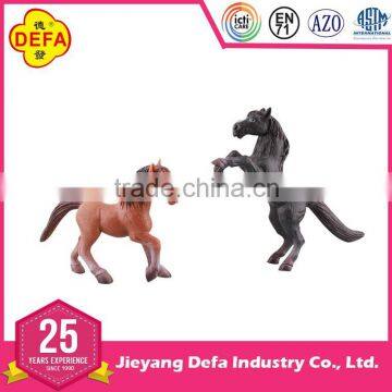 Best selling toys lifelike PVC plastic horse toys for play house game from ICTI factory approved by EN71/AZO FREE/ASTM