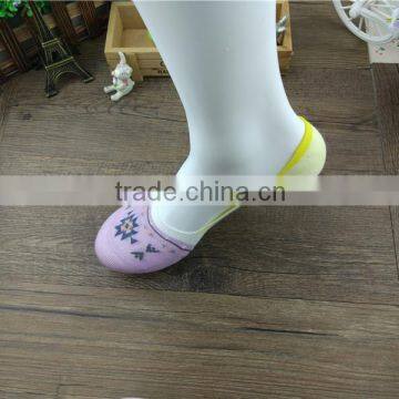 Factory Custom High Quality Boat New Product Socks, China Classial Cute Style Grey/pink Colorful photo-2