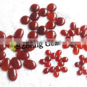 Wholsale semi precious stone Carnelian cabochon for jewelry setting