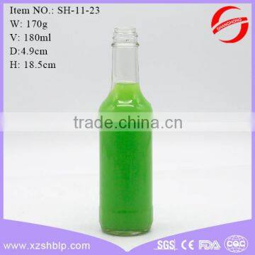 2016 Beverage packing use juice bottle glass bottle wholesale price