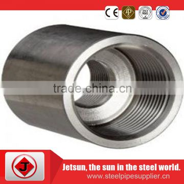 Zinc carbon steel npt threaded pipe coupling