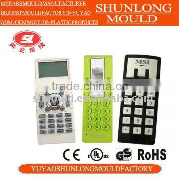 Plastic injection mould for TV remote control