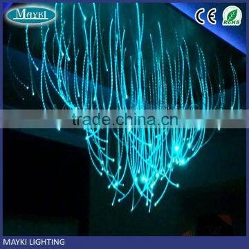 Transparent PVC Protection 3*1.0mm Shining Fiber Optic Cable for Chandelier or Curtain Using photo-5