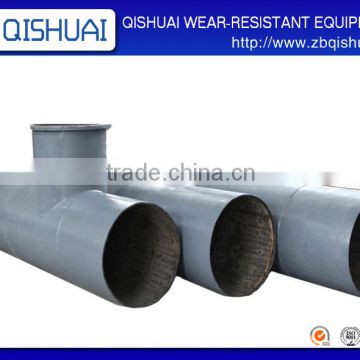 ash conveying wear resistant pipe for cement industry