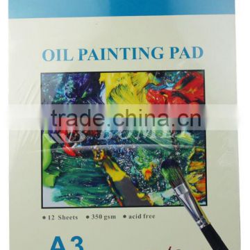 A3 oil painting pad canvas pad