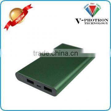 2014 New product Li ion polymer 8000mah power bank portable charger