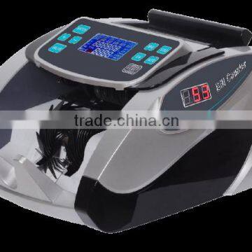 H-302 with UV/MG/IR/counting and detecting Multicurreny/LED display bill counter