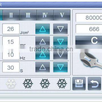 SHR Hair Removal Machine 3 Handpiece Hair Wrinkle Removal Removal E Light Ipl Rf Beauty Equipment Skin Care photo-4