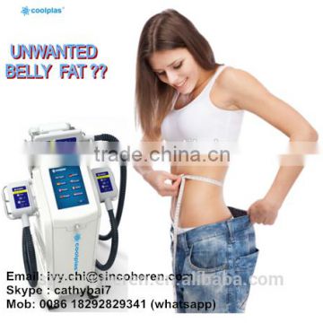 2016 sincoheren coolplas fat freeze slimming machine body massage equipment