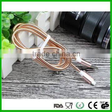 Newest Spring Metal Mobile Phone Usb Charger Data Cable for Iphone photo-6