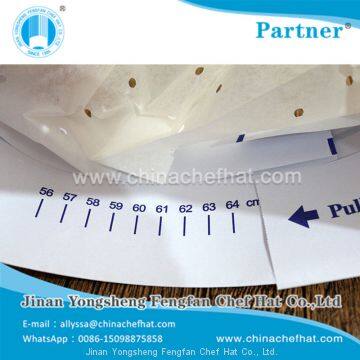 8.2cm Height Paper Forage Hat (single Blue Strip) photo-3