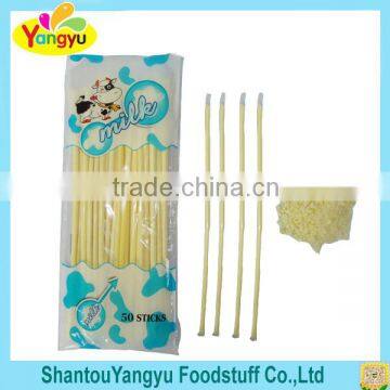 Bag Packing Long Stick Cow Milk Powder Candy