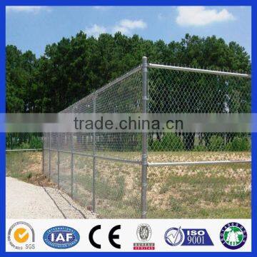 Wholesale galvanized pvc coated chain link fence