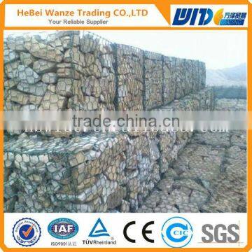 PVC Coated gabion wire mesh / Galvanized Gabion Box