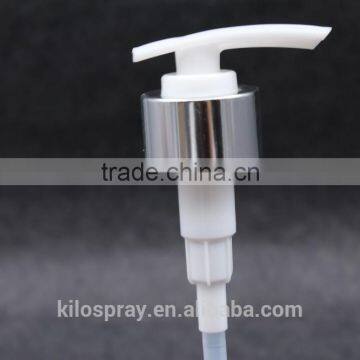 FUZHOU factory silver and gold dispenser 24/415 aluminum pump sprayer