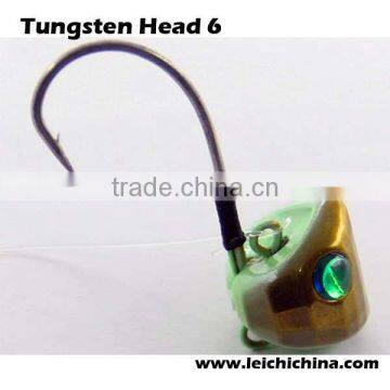 diamond inside for fishing high qualtiy hooks tungsten jig head