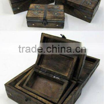 Wooden Chest Box / Treasure Chest / Pirate Chest / Gift Boxes