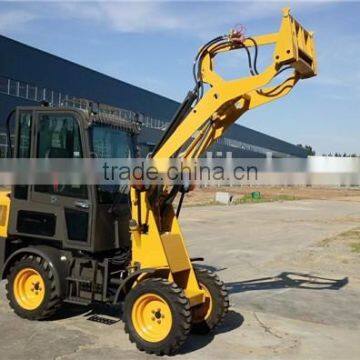 2017 QINGZHOU 4WD 800kg Mini Loader ZL08 With Bottom Price photo-3