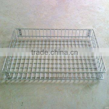 Stainless Steel Wire Mesh Storage Baskets