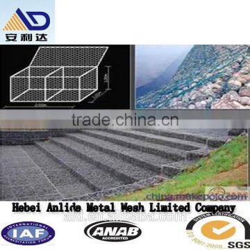 manufacture gabion retaining wall in river , gabion wire mesh in dyke