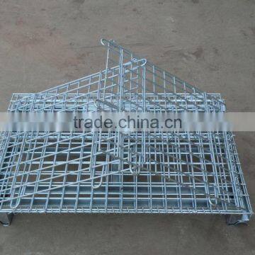 Hot Sale Easy Folding Storage Cage ,wire Container for Warehouse photo-4