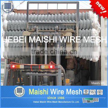 60mm Mesh Opening Hot Dipped Galvanized Chain Link Fence photo-3