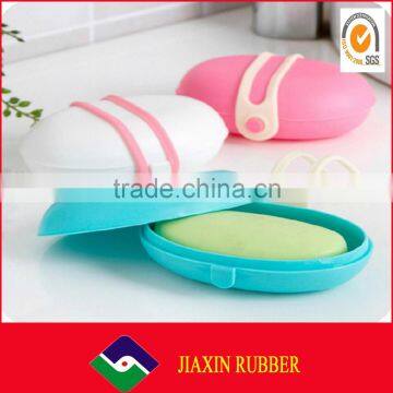 China Wholesale Hot Sale Silicone Soap Box/different Shape Soap Boxes photo-5