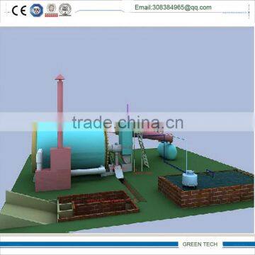 Oily Waste Recycling Machine, Waste Pyrolysis to Oil Equipment 15TPD photo-4