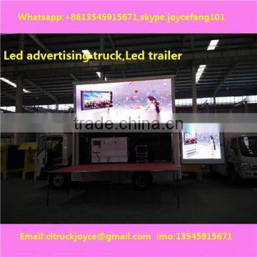 P10 Mobile Truck/trailer/car Moving Advertising Led Display Truck For Sale photo-4