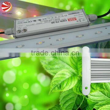 28*3w color changing led grow light strip/plants grow light