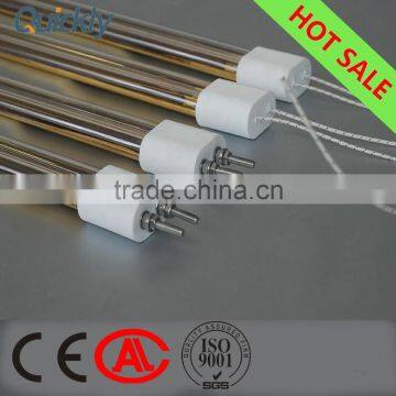 China manufacture quartz infrared heating element for glass mirrors drying