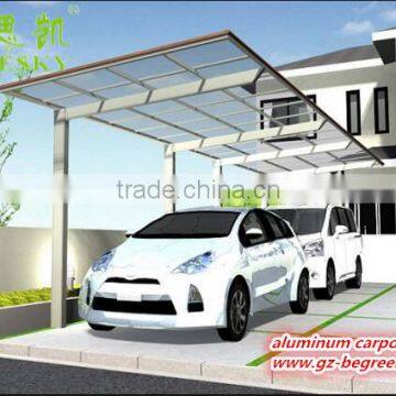 Waterproof Aluminum Carport Garden Sheds for Car and Motorcycle photo-3