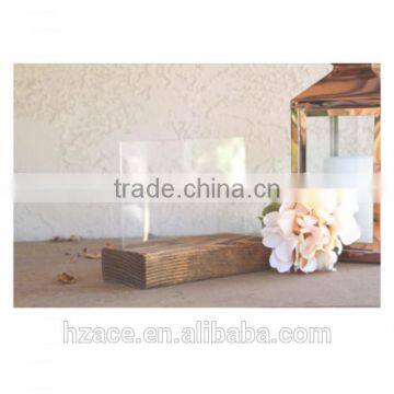 Set of 1-10 Wood and Acrylic Table Numbers photo-2