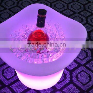 PE Plastic Whaterproof Illuminated Led Ice Bucket photo-5